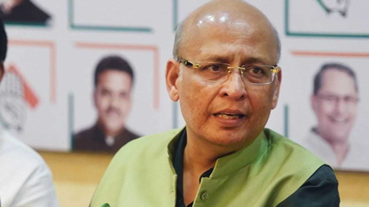 सदन में अपनी बेंच के नीचे मिली नोटों की गड्डी पर अभिषेक मनु सिंघवी ने दी प्रतिक्रिया